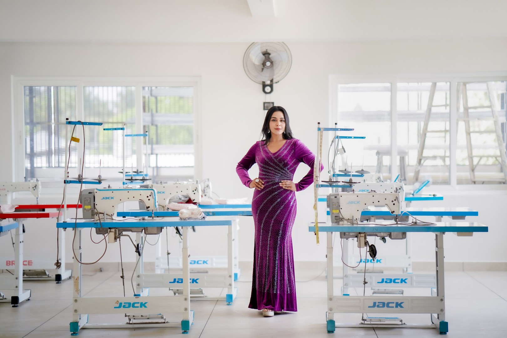 Luxury curtain detail